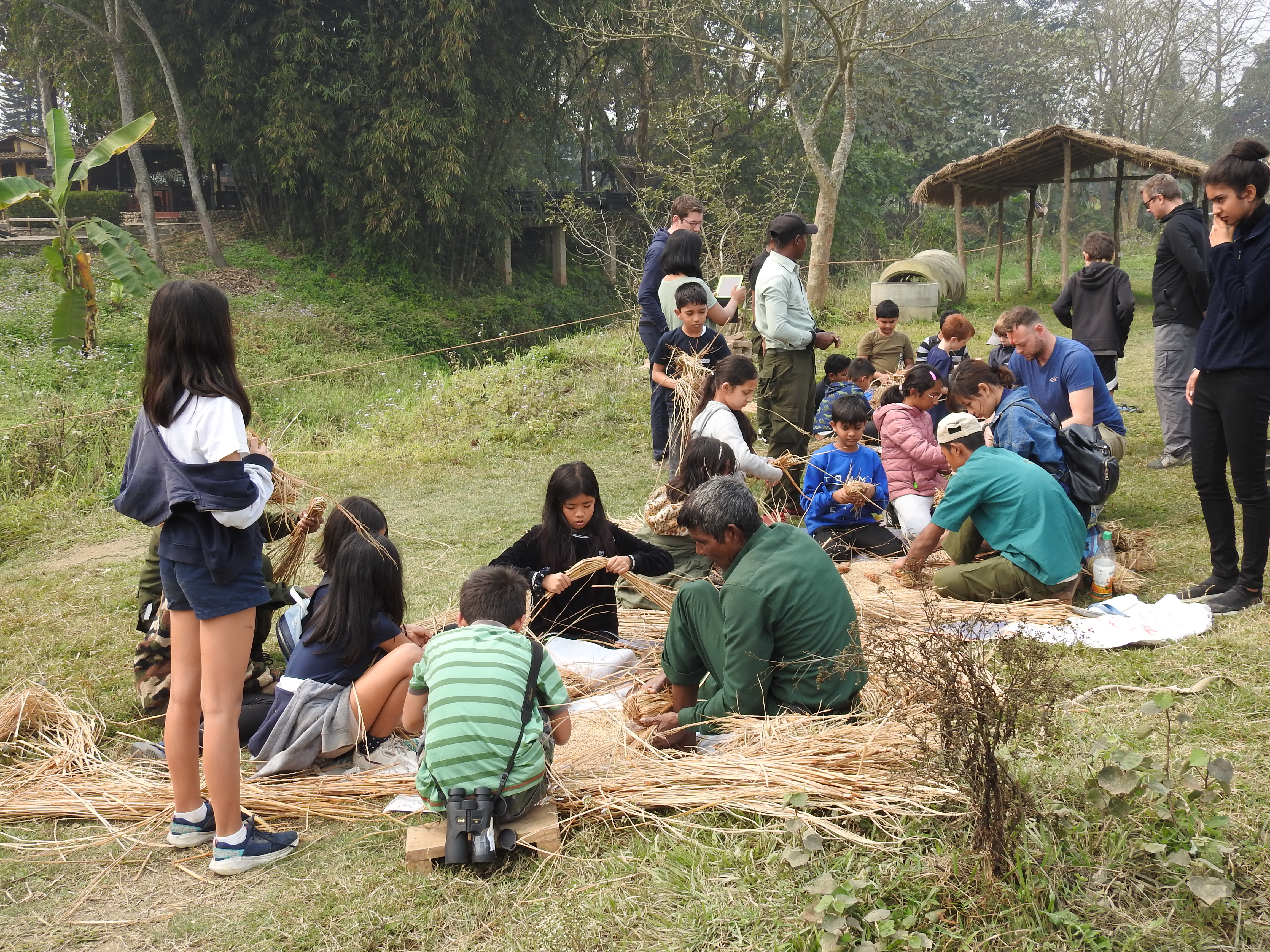 Food Candy Making for Elephants at Sapana Village Lodge
